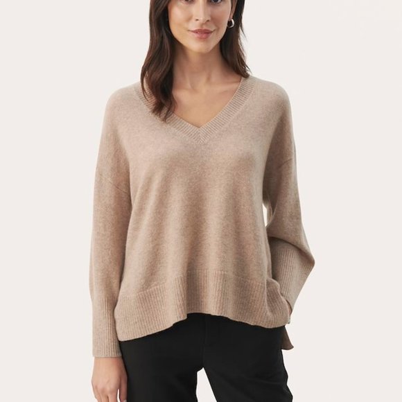 CHRISTMAS SALE CASHMERE SWEATER by "PART TWO" FROM COPENHAGEN NWT - Picture 3 of 5